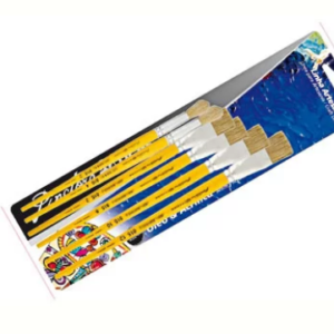 Kit P/pintura A óleo C/6 Pincéis 6234 Tigre Bt 1 Kt