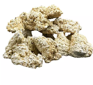 Rocha Vulcânica Mbreda Vulcan Média Branca