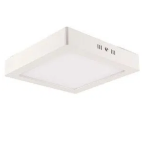 Luminaria Led Sobrepor Quadrada 18w/6500k Blumenau Branca Bivolt