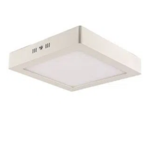 Luminaria Led Sobrepor Quadrada 12w/6500k Blumenau Branca Bivolt