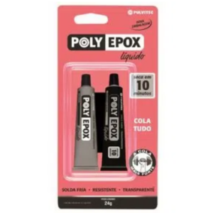 Adesivo Epoxi Polyhobby 24g-10m Pulvitec