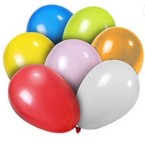 Bexiga De Aniversário N.9 Liso Sortido Sanro Pt 50 Un