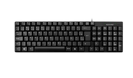 Teclado Usb Slim Preto Tc193 Multilaser Cx 1 Un