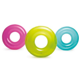 Boia Inflável Circular Transparente Sortido