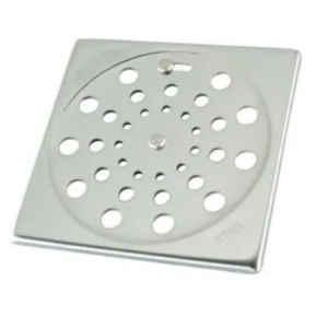 Grelha 15cm Quadrada Inox Com Fecho Jackwal