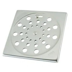 Grelha 10cm Quadrada Inox Com Fecho Jackwal