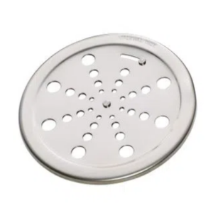 Grelha 150mm Redonda Inox Com Fecho Jackwal