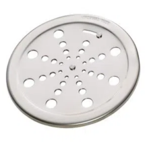 Grelha 100mm Redonda Inox Com Fecho Jackwal