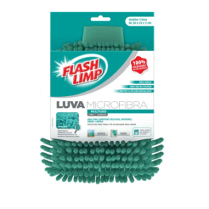 Luva Microfibra Flashlimp