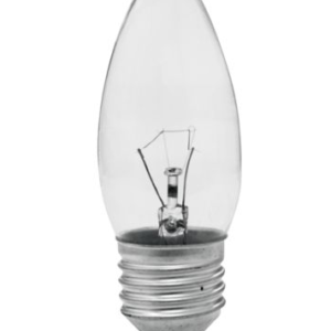 Lâmpada Incandescente Vela E27 Luz Branca 40w 220v