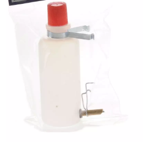 Bebedouro Jaal Para Roedores Branco E Vermelho