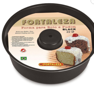 Forma 22 Bolo E Pudim Black