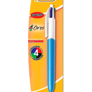 Caneta 4 Cores Esferográfica