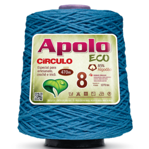 Linha Apolo Eco 8 600gr Turquesa