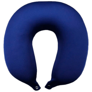 Almofada Para Pescoco Visco Niazi Travel Dry Azul Marinho