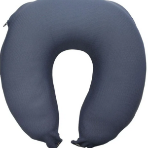 Almofada Para Pescoco Visco Niazi Travel Dry Cinza Aco