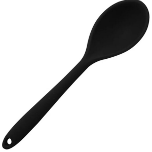 Colher De Silicone 27 Cm Preto/unico