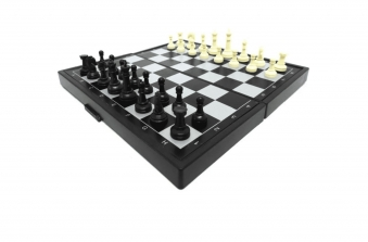 Jogo De Xadrez Magnético Elj0214 24x24cm