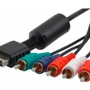 Cabo Para Ps2 E Ps3 Vídeo Componente