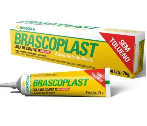 Brascoplast Cola De Contato Sem Tolueno 75g.