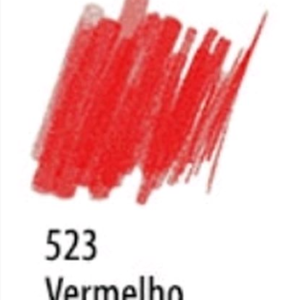 Marcador Permanente Ponta Dupla - Vermelho - Acrilex