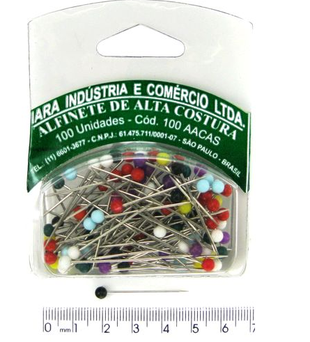 Alfinete De Alta Costura - 100 Unid.