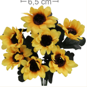 Girassol Artificial 7 Flores Ref.0589-1