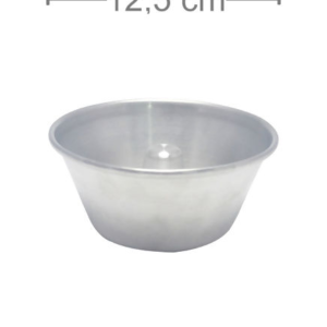 Forma Torta Suiça Em Alumínio Cód. 1291 - 08x06 Cm