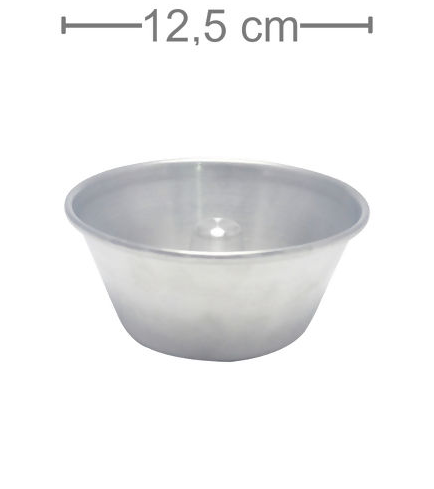 Forma Torta Suiça Em Alumínio Cód. 1291 - 08x06 Cm