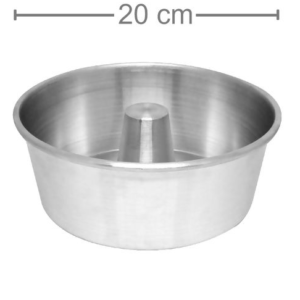 Forma Torta Suiça Em Alumínio Cód. 1299 - 17x08 Cm