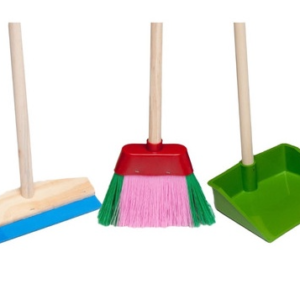 Kit Vassoura Rodo E Pá Criança