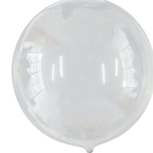 Balão Bubble Transparente Silicone 45cm