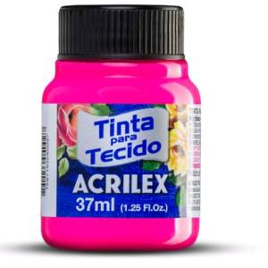 Tinta Tecido Fluorescente 37 Ml - Acrilex