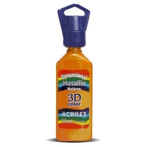 Tinta Relevo Dimensional Metallic 35 Ml