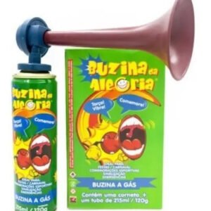 1 Buzina Da Copa A Gás Spray C/ Corneta