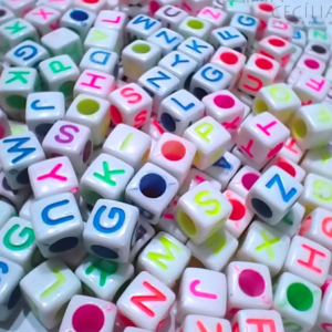 Miçanga De Letras - Modelos Diversos