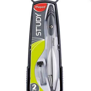 Compasso 2 Peças, Maped, Study, 119450, Cores Sortidas