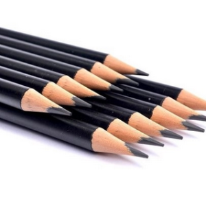 Kit 12 Lápis Preto De Escrever Hb2 Caixa Atacado Ponta Macia