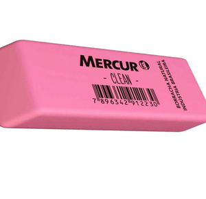 Borracha Mercur Clean Rosa