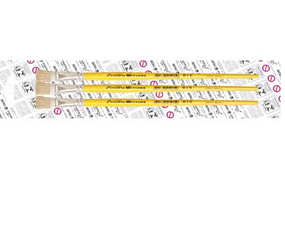 Pincel Chato N.16 Amarelo 815-16 Tigre Bt 3 Un