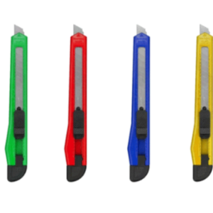 Estilete Estreito Lamina 12x1cm Cores Sortidas