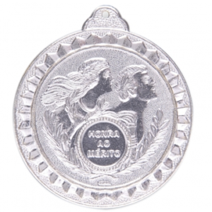 Medalhão Gedeval Prata 62mm