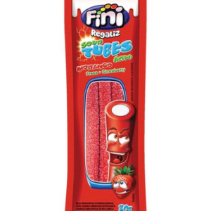 Mini Fini Tubes Morango Cítrico 20g - Fini