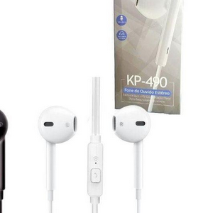 Fone De Ouvido Com Microfone Kp-490 - Knup