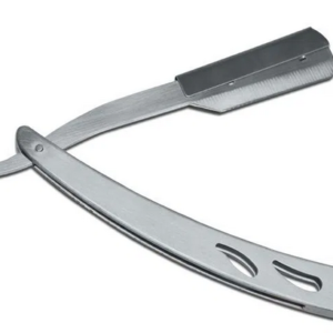 Navalhete Para Barbear 1/2 Lâmina Prateado