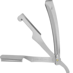 Navalhete Inox Para Barbear 1/2 Lâmina