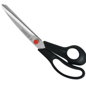 Tesoura Inox Reforçada Para Costura Com Cabo Plástico Ponto Vermelho - Mundial