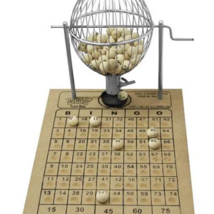 Jogo De Bingo Com Globo Grande - Treis Reis