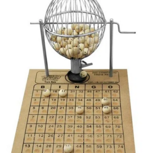 Jogo De Bingo Com Globo Pequeno - Treis Reis