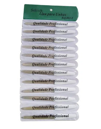 Lixa De Unha 12 Peças